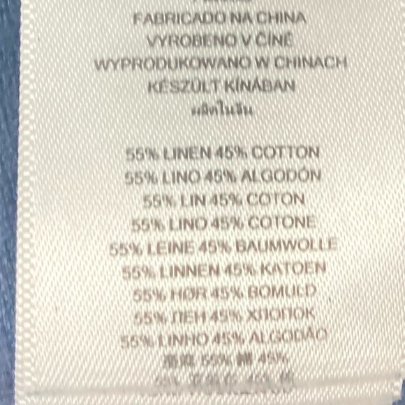 MICHAEL KORS Linen/Cotton Blend Ombré Lightweight Hoodie/Hooded Sweatshirt - XL - Picture 9 of 10